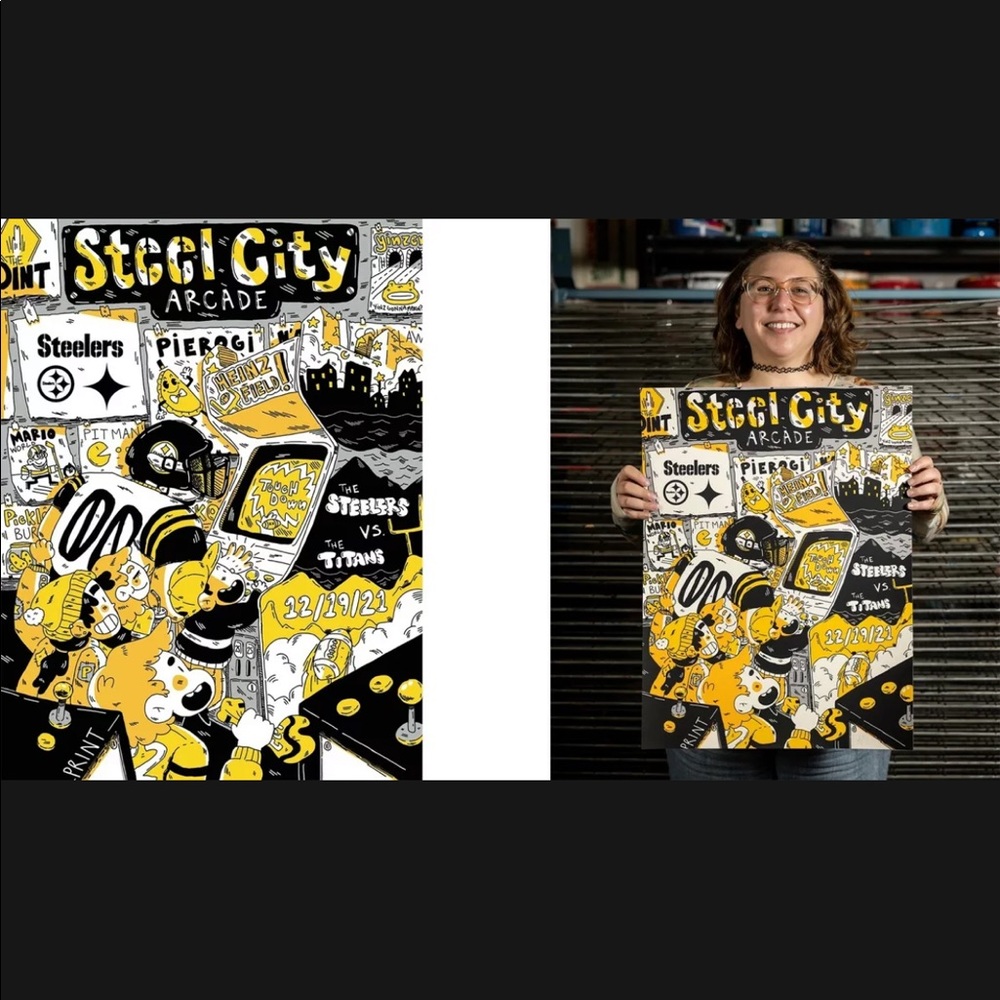 Week 15: Steelers vs. Titans game day print
